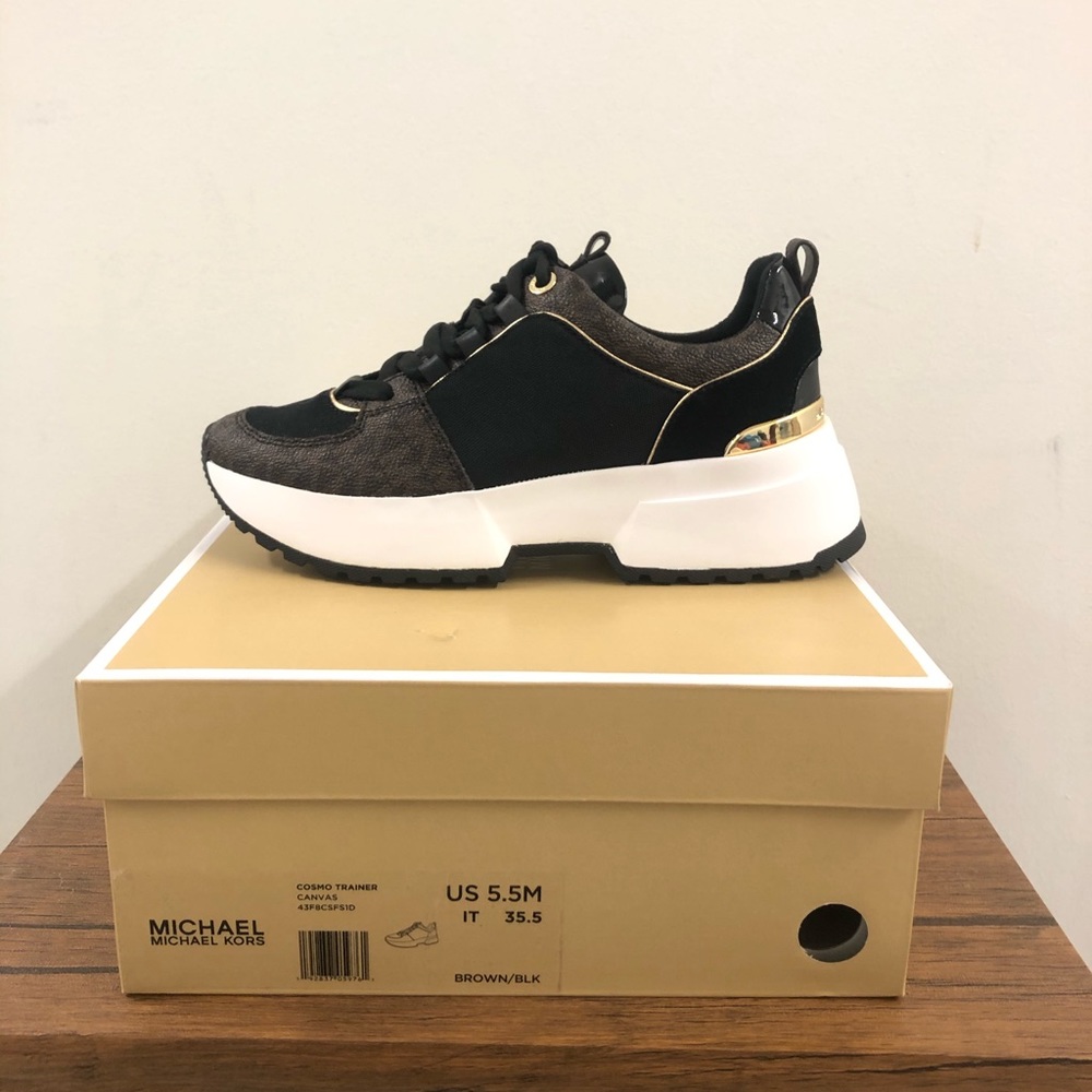 NEW AUTHENTIC WOMEN’S MICHAEL KORS COSMO TRAINER